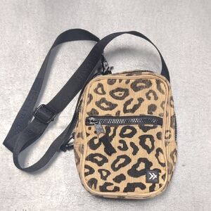 Leopard Print Crossbody Bag
